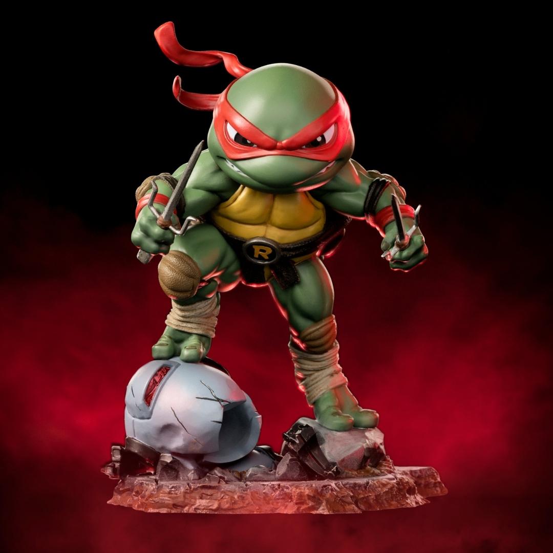 Teenage Mutant Ninja Turtles Raphael MiniCo Statue by Iron Studios -MiniCo - India - www.superherotoystore.com