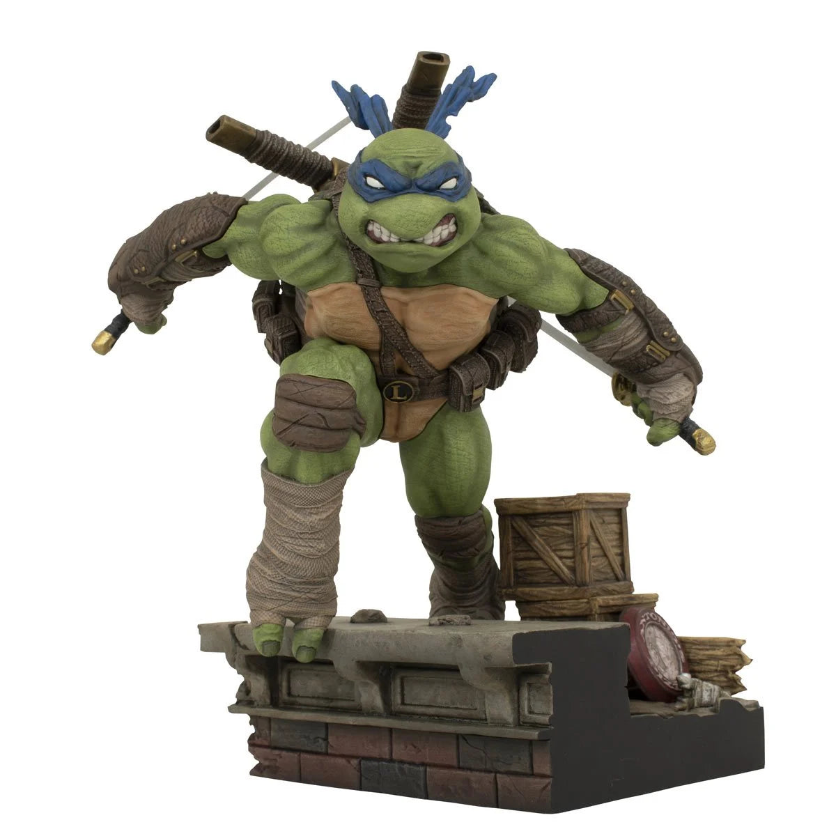 Teenage Mutant Ninja Turtle Gallery Leonardo Statue by Diamond Select Toys -Diamond Gallery - India - www.superherotoystore.com