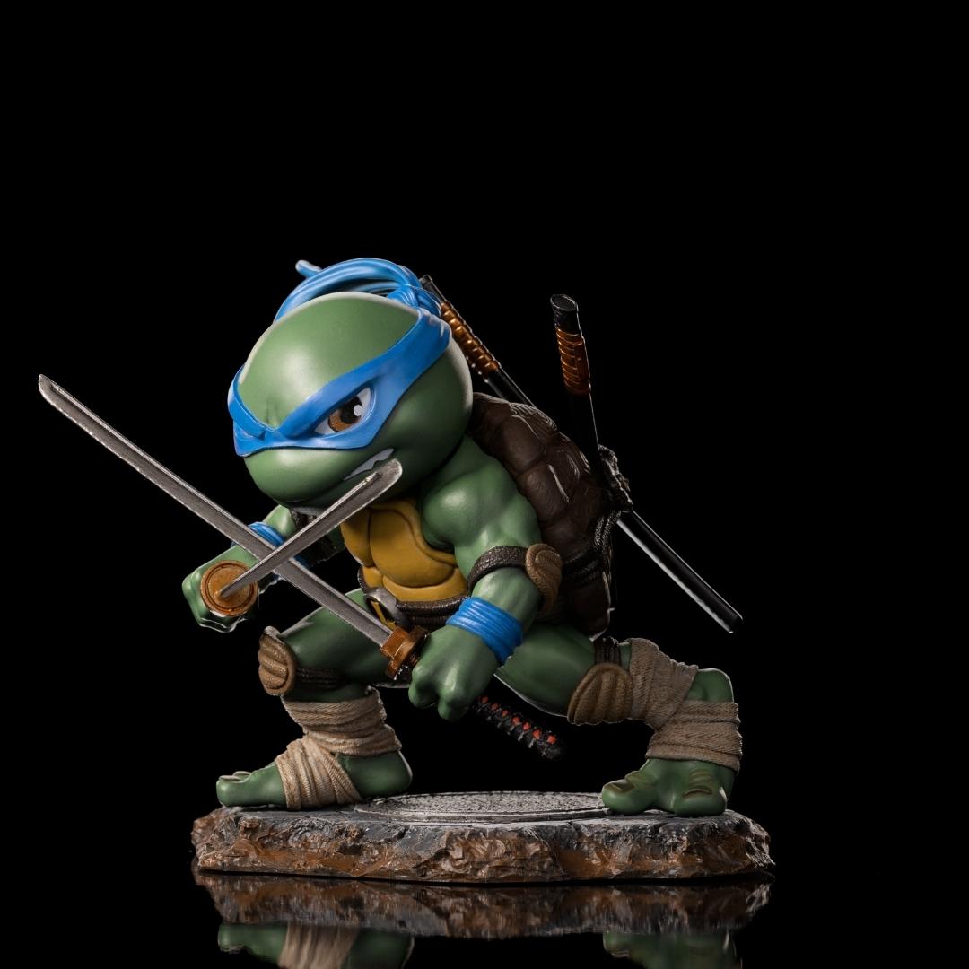 Teenage Mutant Ninja Turtles Leonardo MiniCo Statue by Iron Studios -Iron Studios - India - www.superherotoystore.com