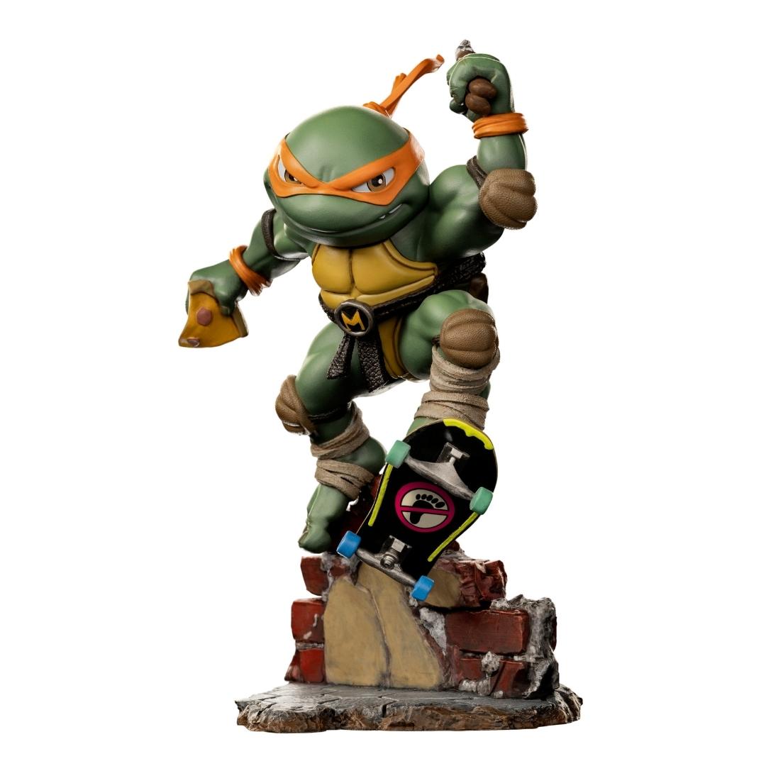 Teenage Mutant Ninja Turtles Michelangelo MiniCo Statue by Iron Studios -Iron Studios - India - www.superherotoystore.com