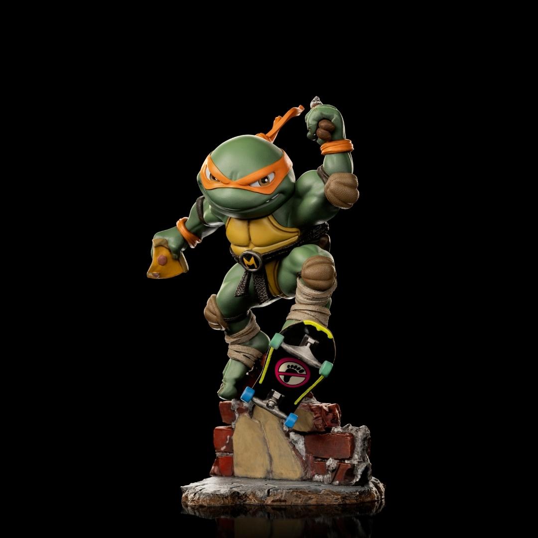 Teenage Mutant Ninja Turtles Michelangelo MiniCo Statue by Iron Studios -Iron Studios - India - www.superherotoystore.com