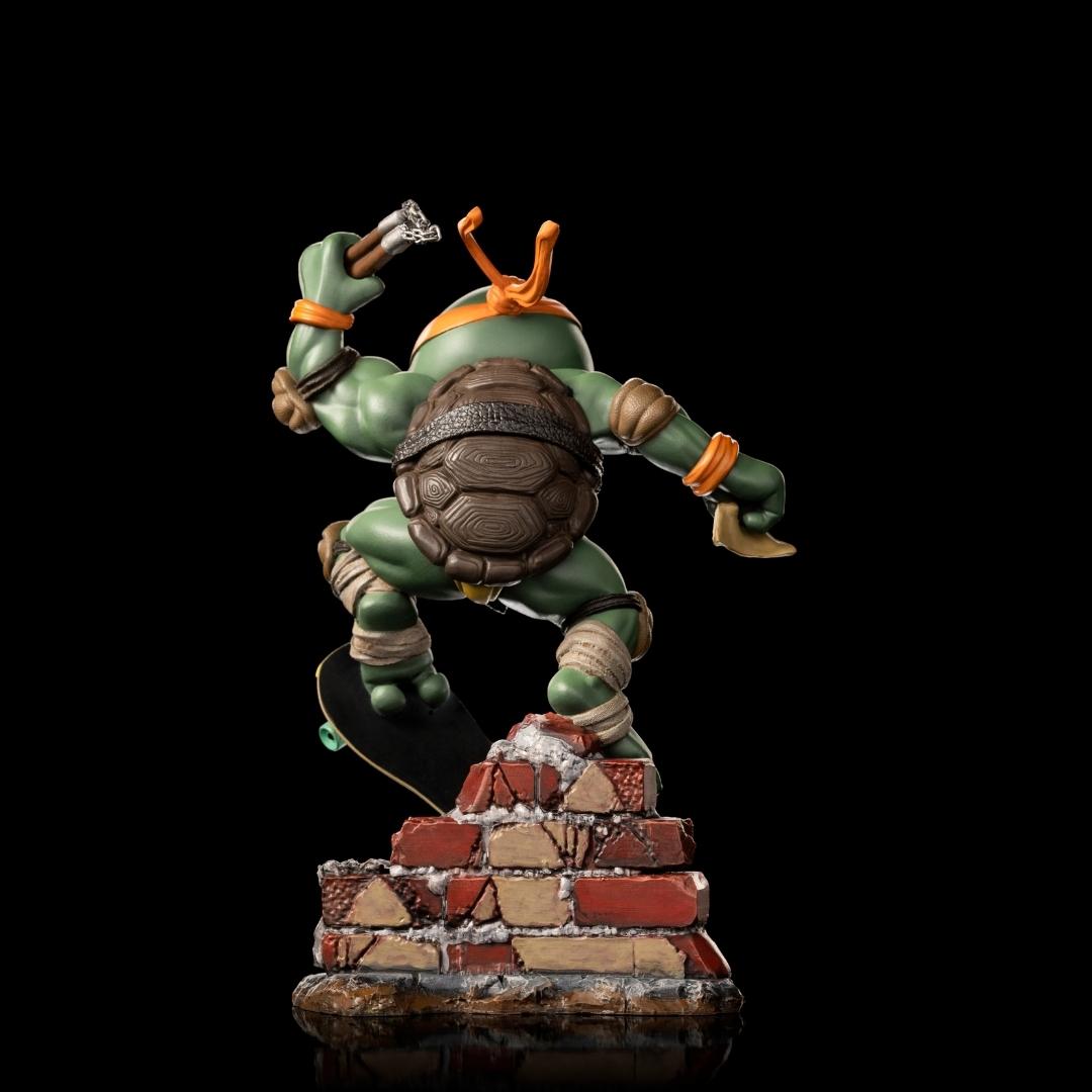 Teenage Mutant Ninja Turtles Michelangelo MiniCo Statue by Iron Studios -Iron Studios - India - www.superherotoystore.com