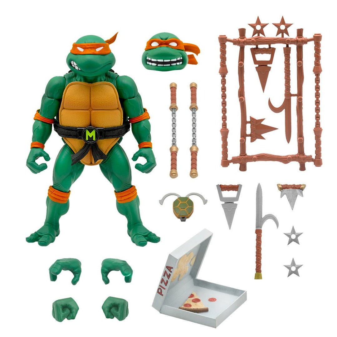 Teenage Mutant Ninja Turtles ULTIMATES! Michelangelo Action Figure by Super7 -Super7 - India - www.superherotoystore.com