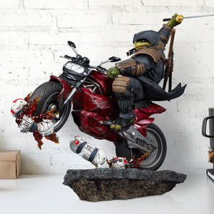 The Last Ronin On Bike Quarter Scale Statue by PCS -PCS Studios - India - www.superherotoystore.com