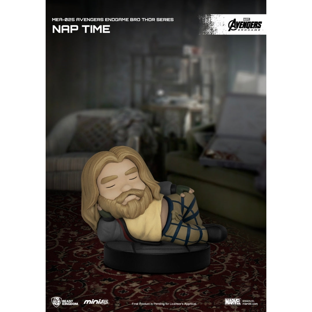 Avengers Endgame Bro Thor Series Nap Time Figure by Beast Kingdom -Beast Kingdom - India - www.superherotoystore.com