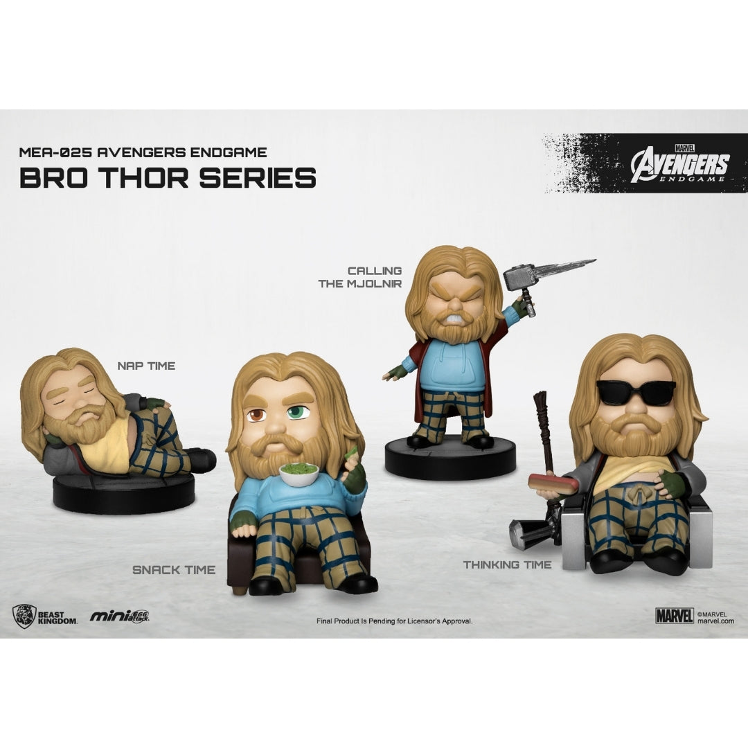 Avengers Endgame Bro Thor Series Nap Time Figure by Beast Kingdom -Beast Kingdom - India - www.superherotoystore.com