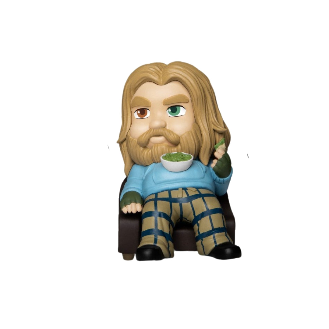 Avengers Endgame Bro Thor Series Snack Time Figure by Beast Kingdom -Beast Kingdom - India - www.superherotoystore.com