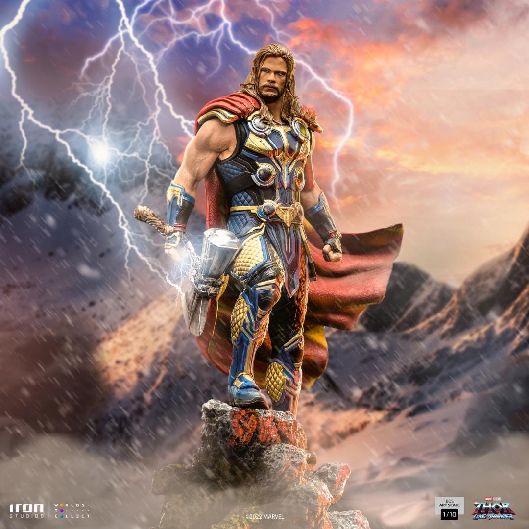 Iron Studios ソー Thor：Love and Thunder Amazon.com: Iron Studios Marvel - Thor - Love and Thunder