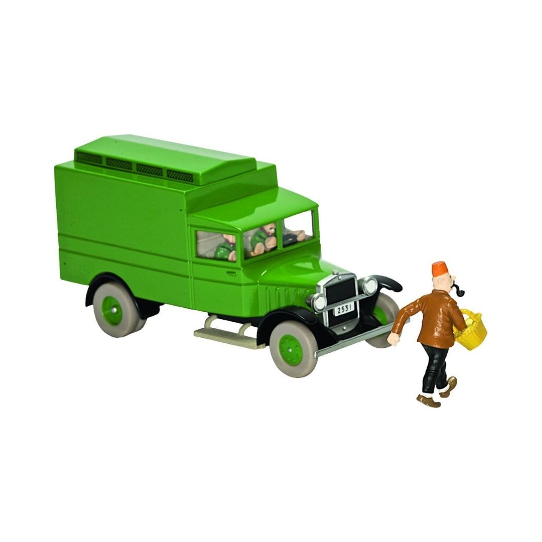 Adventures of Tintin - Police Wagon Car Scene by Moulinsart -Moulinsart - India - www.superherotoystore.com