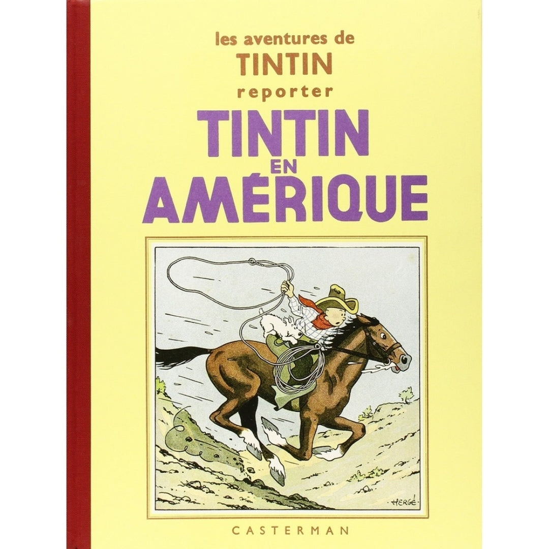 Adventures of Tintin - Tintin in America Album by Moulinsart -Moulinsart - India - www.superherotoystore.com