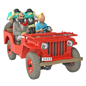 Adventures of Tintin - Desert Jeep Willy 1:24 Scale Car by Moulinsart -Moulinsart - India - www.superherotoystore.com