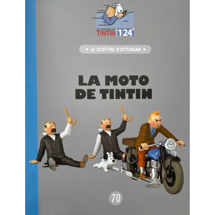 Adventures of Tintin - The Tintin Motorcycle Statue by Moulinsart -Moulinsart - India - www.superherotoystore.com