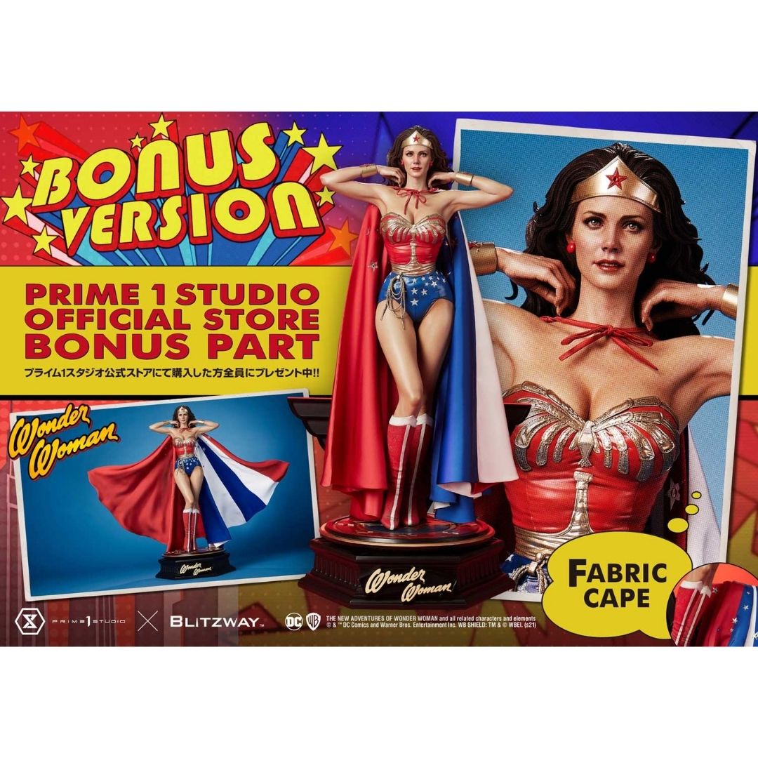 Wonder Woman TV Series: Wonder Woman Statue by Prime 1 Studios -Prime 1 Studio - India - www.superherotoystore.com