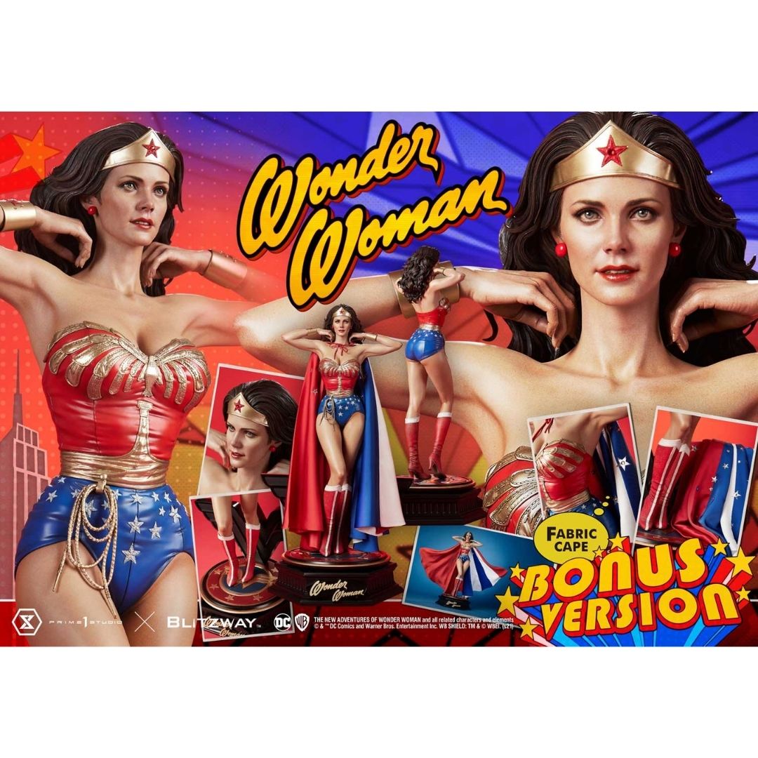 Wonder Woman TV Series: Wonder Woman Statue by Prime 1 Studios -Prime 1 Studio - India - www.superherotoystore.com