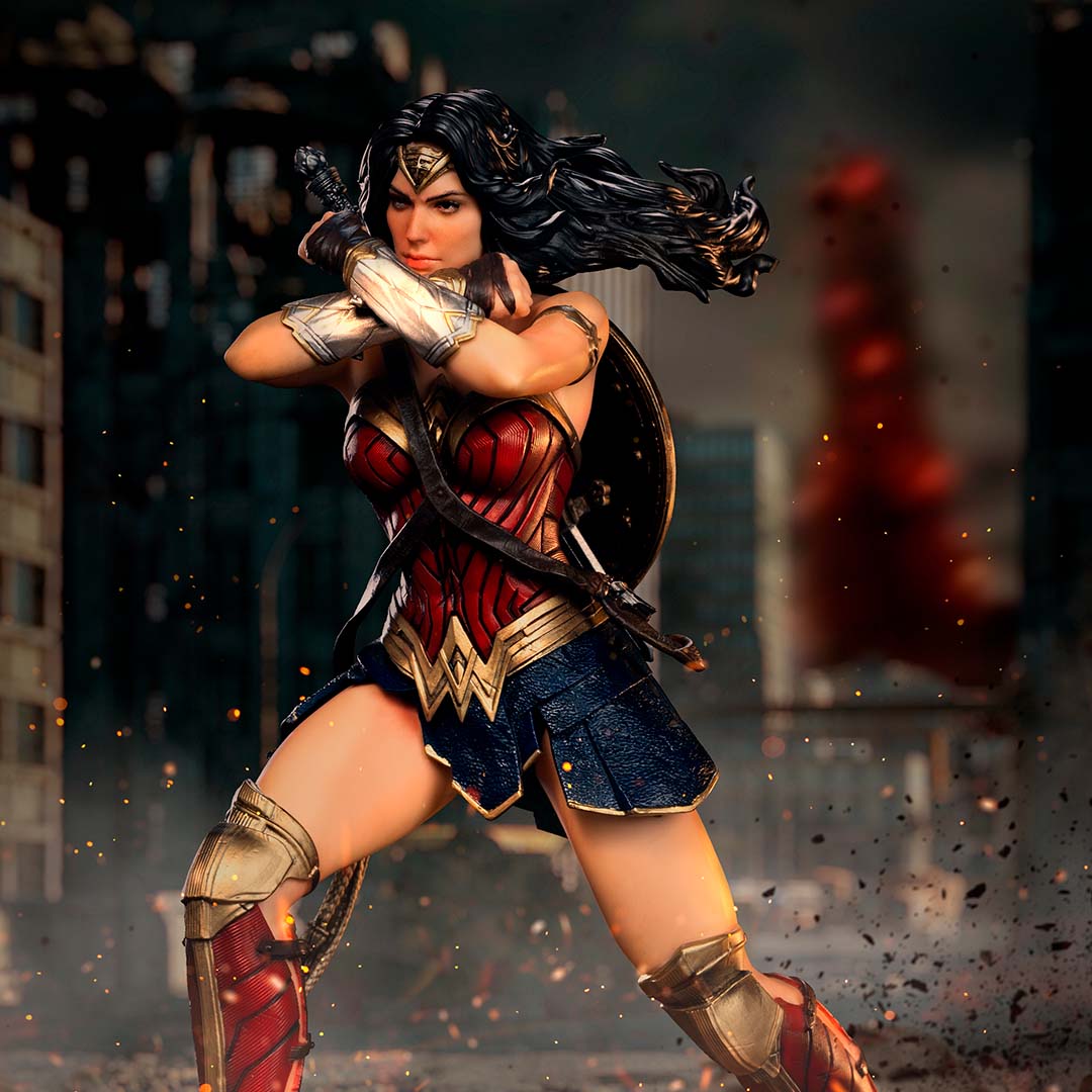 Zack Snyder's Justice League - Wonder Woman Statue by Iron Studios -Iron Studios - India - www.superherotoystore.com