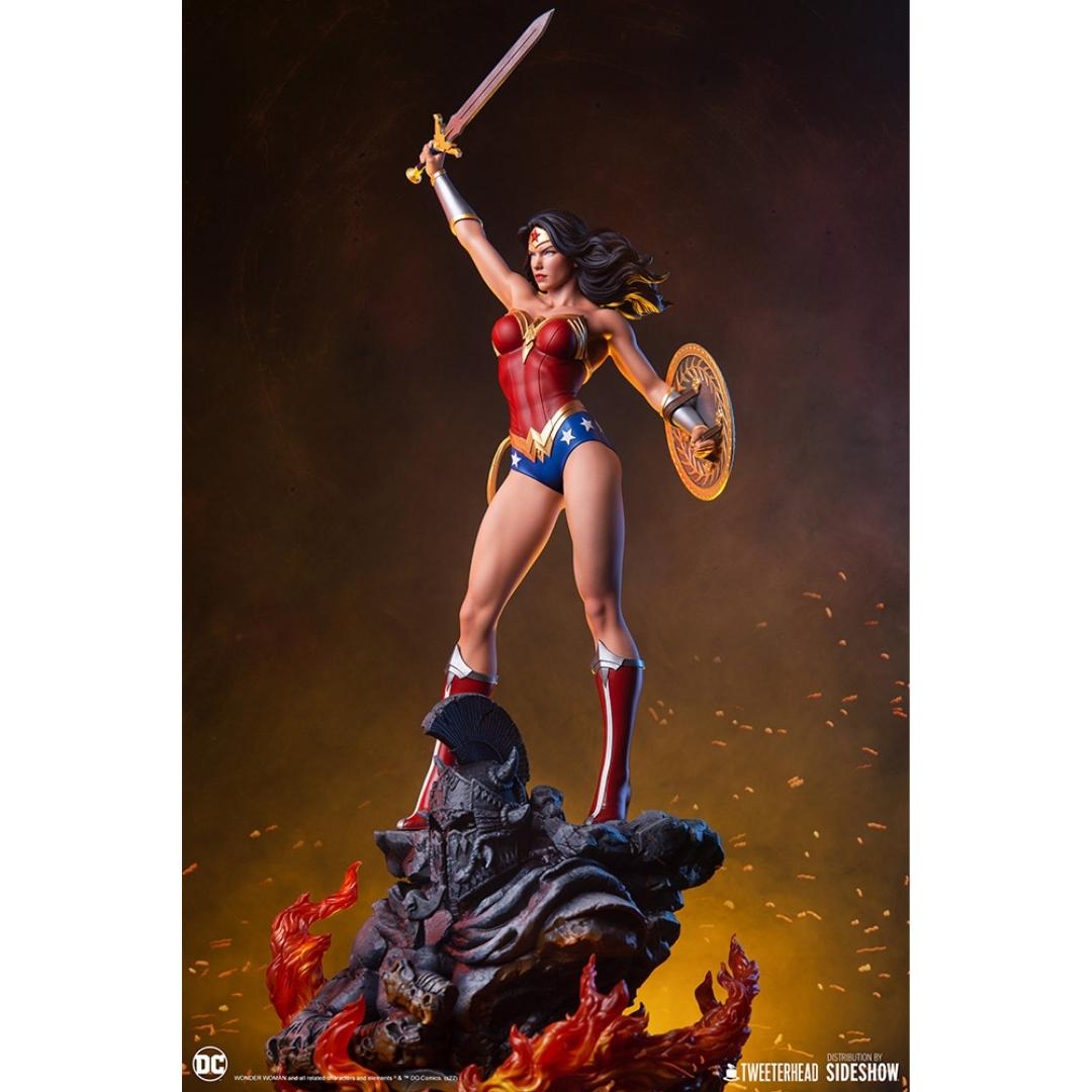 Wonder Woman Sixth Scale Maquette by Tweeterhead -Tweeterhead - India - www.superherotoystore.com