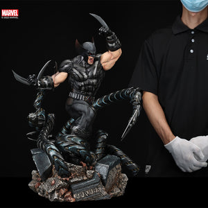 X-Men Wolverine (X Force) - Ver B 1/4 Scale Statue by XM Studios -XM Studios - India - www.superherotoystore.com