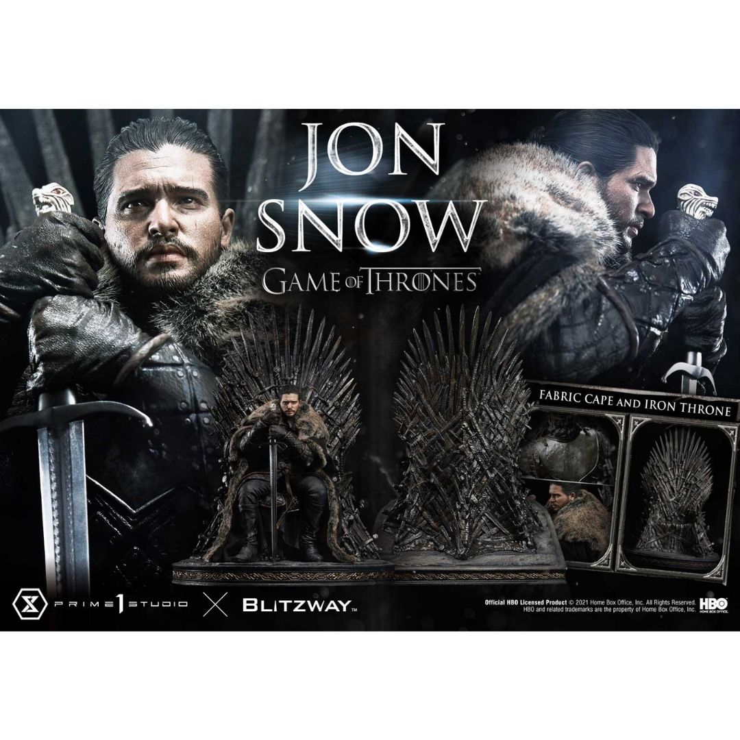 Game Of Thrones Jon Snow 1/4th Scale Figure by Prime1 Studios -Prime 1 Studio - India - www.superherotoystore.com