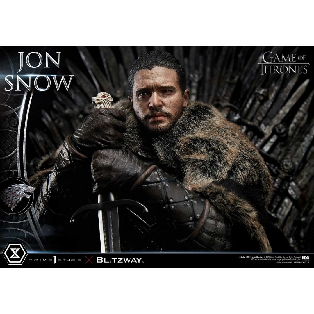 Game Of Thrones Jon Snow 1/4th Scale Figure by Prime1 Studios -Prime 1 Studio - India - www.superherotoystore.com