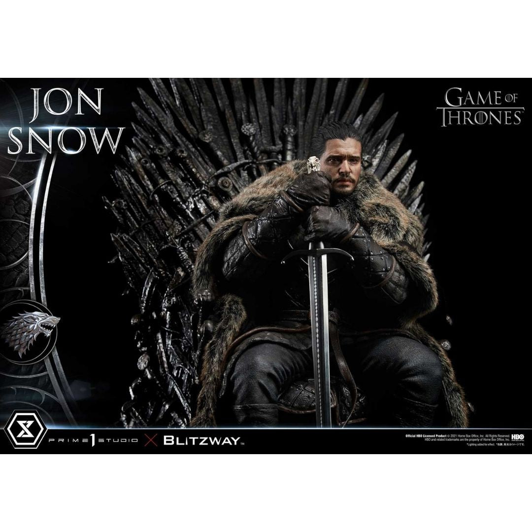 Game Of Thrones Jon Snow 1/4th Scale Figure by Prime1 Studios -Prime 1 Studio - India - www.superherotoystore.com