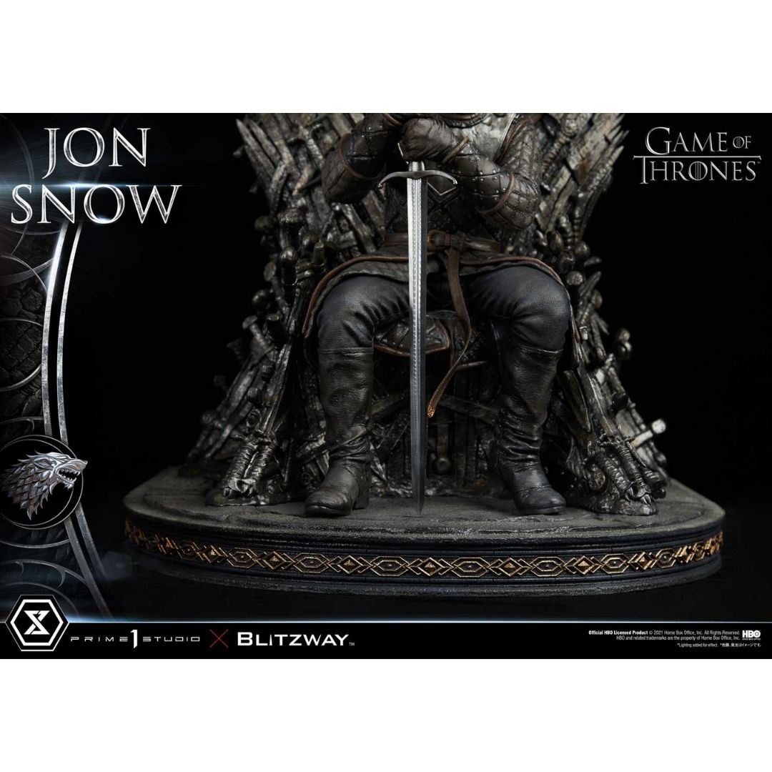 Game Of Thrones Jon Snow 1/4th Scale Figure by Prime1 Studios -Prime 1 Studio - India - www.superherotoystore.com