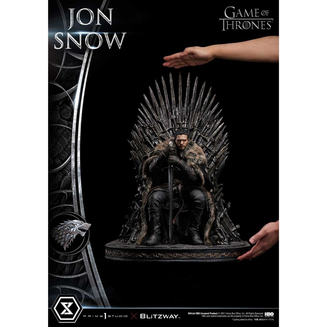 Game Of Thrones Jon Snow 1/4th Scale Figure by Prime1 Studios -Prime 1 Studio - India - www.superherotoystore.com