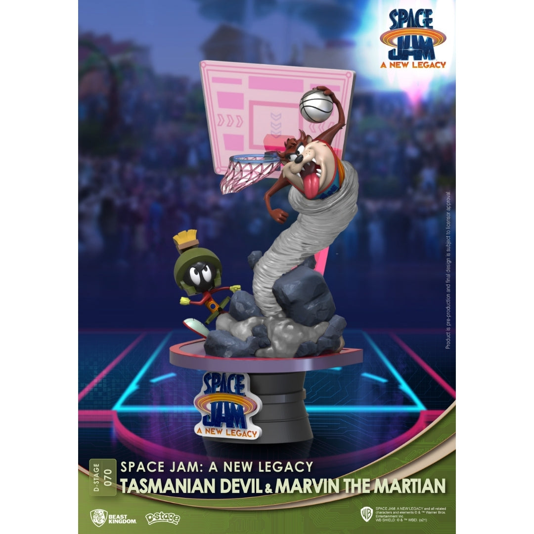 Space Jam A New Legacy Tasmanian Devil & Marvin The Martian by Beast Kingdom -Beast Kingdom - India - www.superherotoystore.com