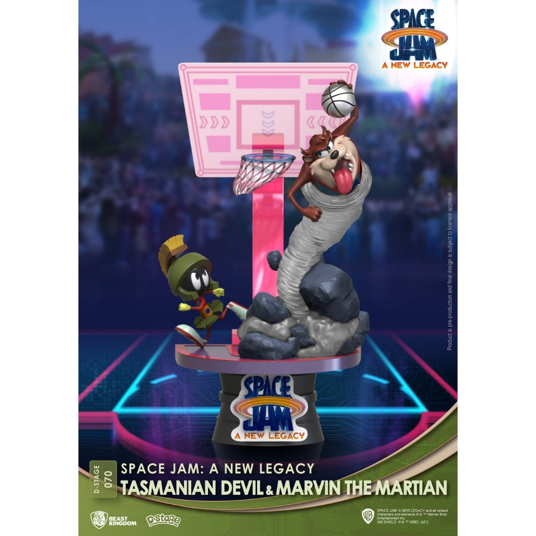 Space Jam A New Legacy Tasmanian Devil & Marvin The Martian by Beast Kingdom -Beast Kingdom - India - www.superherotoystore.com