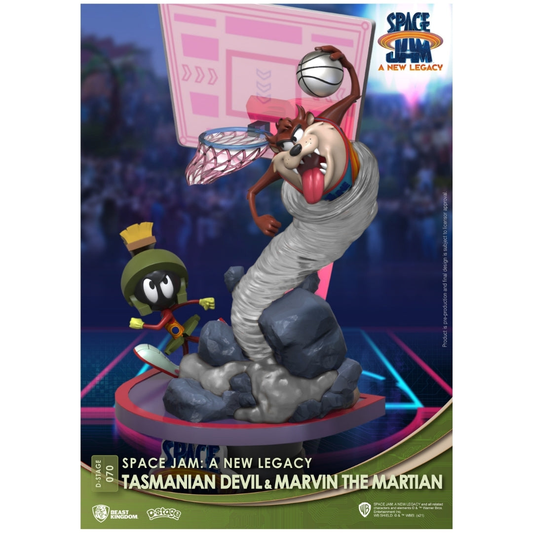 Space Jam A New Legacy Tasmanian Devil & Marvin The Martian by Beast Kingdom -Beast Kingdom - India - www.superherotoystore.com