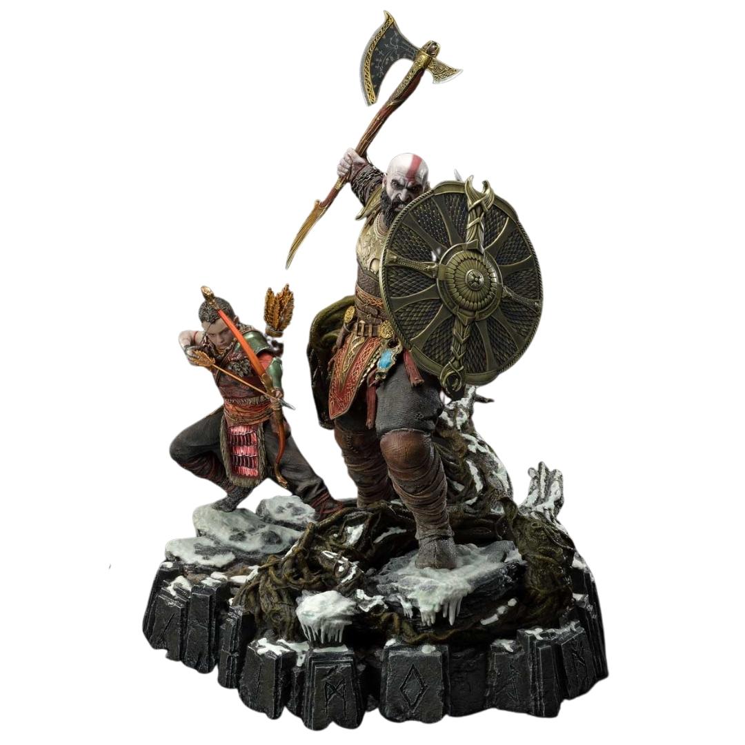 God Of War Kratos &amp; Atreus The Valkyrie Armor Set by Prime1 Studios -Prime 1 Studio - India - www.superherotoystore.com