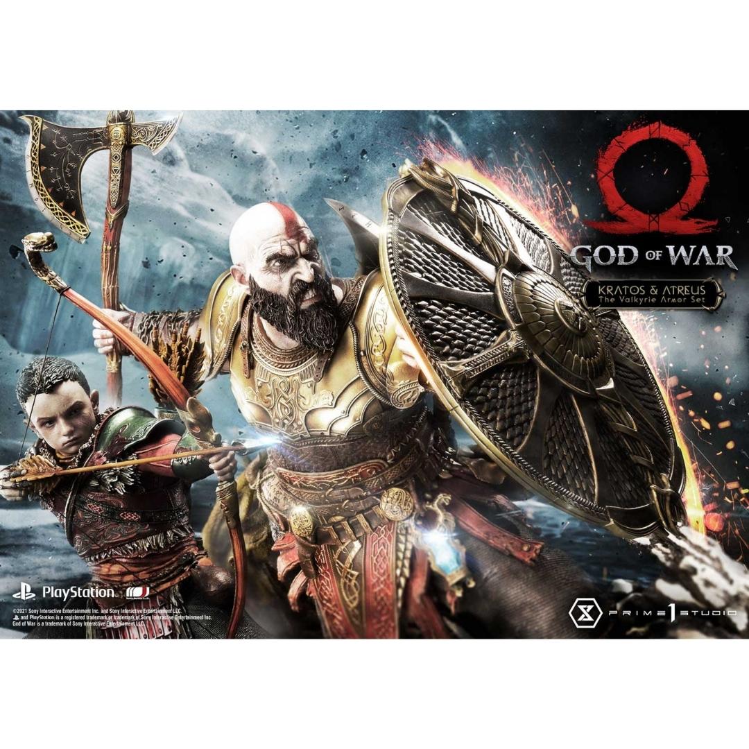 God Of War Kratos & Atreus The Valkyrie Armor Set by Prime1 Studios -Prime 1 Studio - India - www.superherotoystore.com