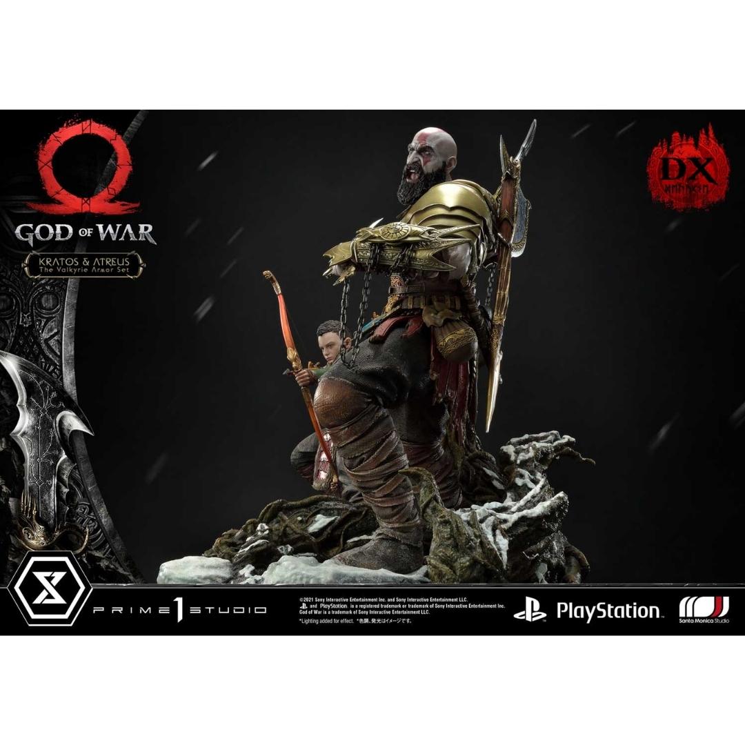 God Of War Kratos & Atreus The Valkyrie Armor Set (Deluxe Version) by Prime1 Studios -Prime 1 Studio - India - www.superherotoystore.com