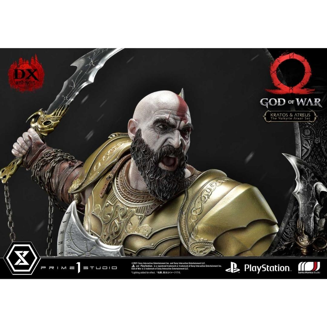 God Of War Kratos & Atreus The Valkyrie Armor Set (Deluxe Version) by Prime1 Studios -Prime 1 Studio - India - www.superherotoystore.com