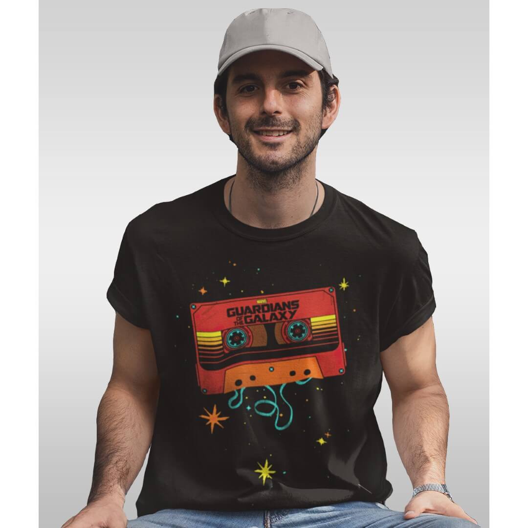 Guardians Of The Galaxy Mixtape T-Shirt -Celfie Design - India - www.superherotoystore.com