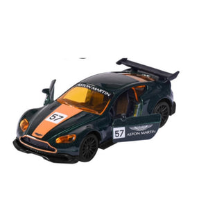 Racing Cars Racing Green Aston Martin Vantage GT8 1:64 Scale Die-Cast Car by Majorette -Majorette - India - www.superherotoystore.com