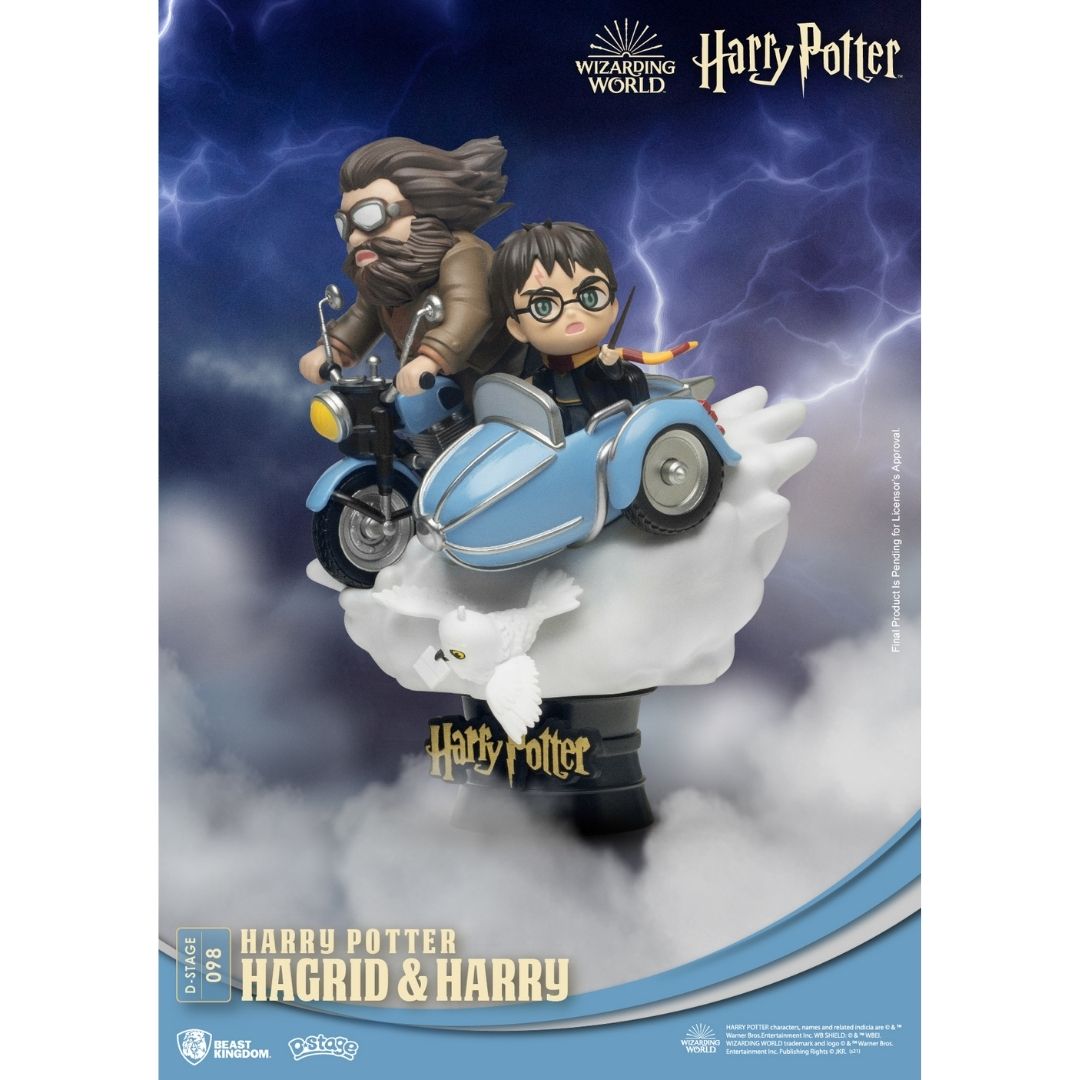 Harry Potter & Hagrid D-Stage Figure by Beast Kingdom -Beast Kingdom - India - www.superherotoystore.com