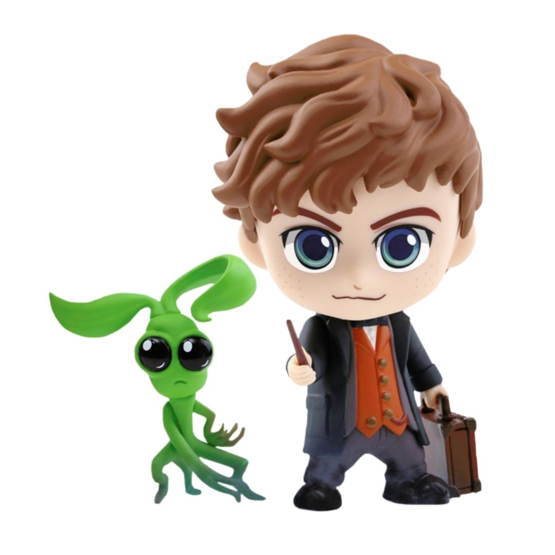 Fantastic Beasts Newt Scamander And Bowtruckle Cosbaby Figure By Hot Toys -Hot Toys - India - www.superherotoystore.com