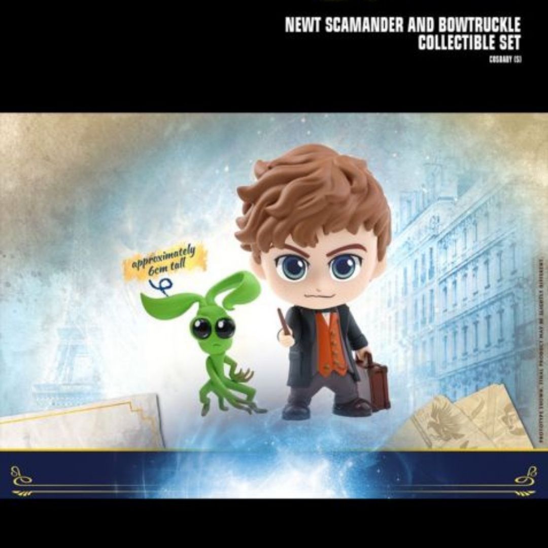 Fantastic Beasts Newt Scamander And Bowtruckle Cosbaby Figure By Hot Toys -Hot Toys - India - www.superherotoystore.com