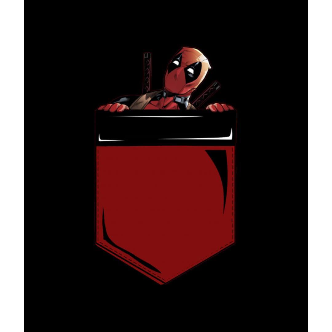 Marvel Comics Pocket Deadpool T-Shirt -Celfie Design - India - www.superherotoystore.com