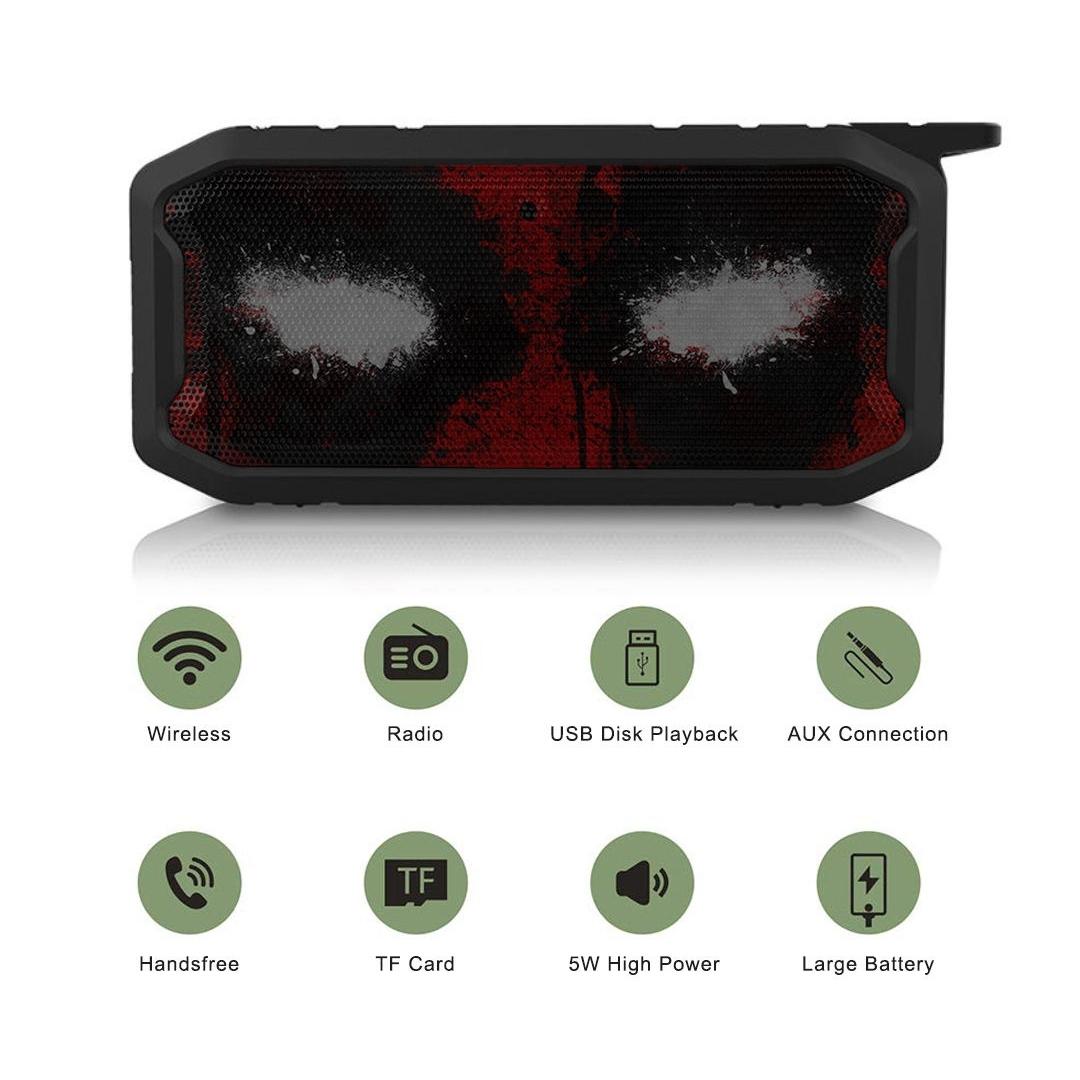 Deadpool Vision Melody Bluetooth Speaker -Macmerise - India - www.superherotoystore.com
