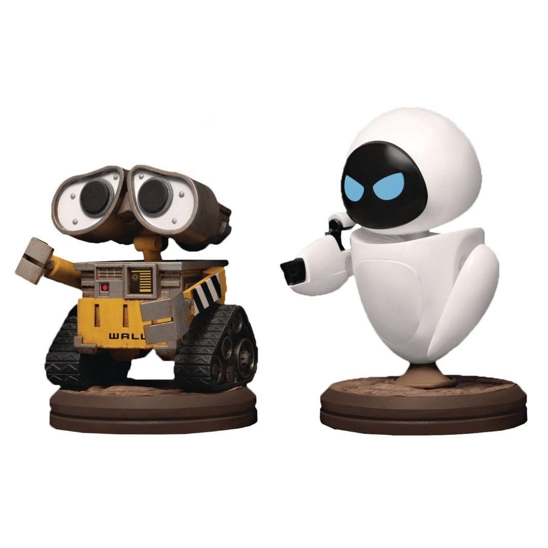 Disney Pixar Wall-E & Eve 2 Pack by Beast Kingdom -Beast Kingdom - India - www.superherotoystore.com