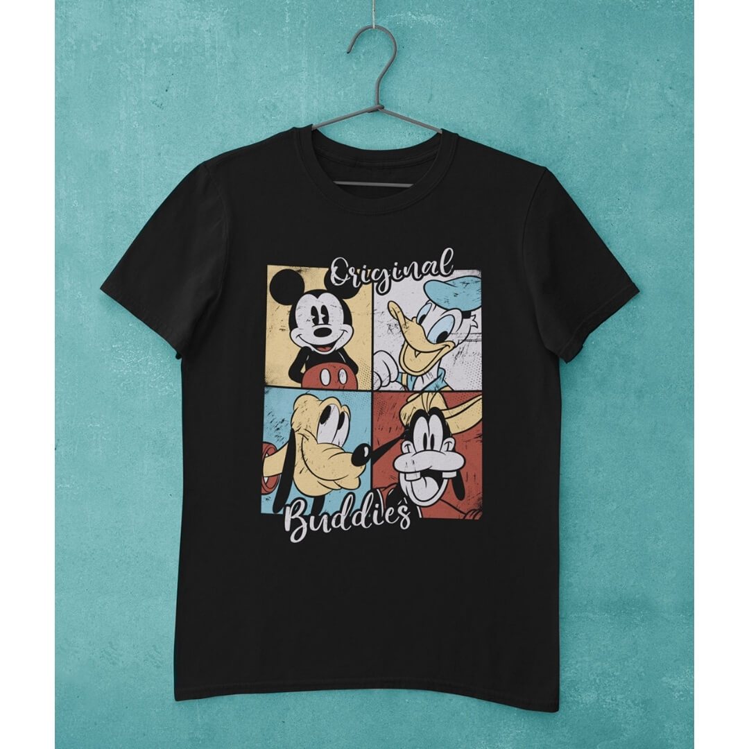 Disney Mickeys Buddies T-Shirts  T-Shirt -Celfie Design - India - www.superherotoystore.com