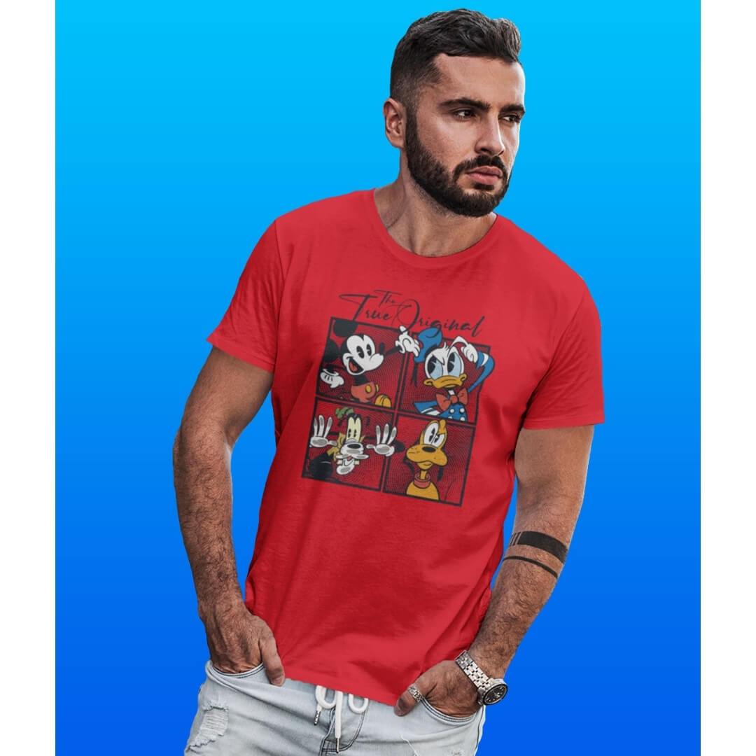 Disney The True Mickey Friends T-Shirt -Celfie Design - India - www.superherotoystore.com