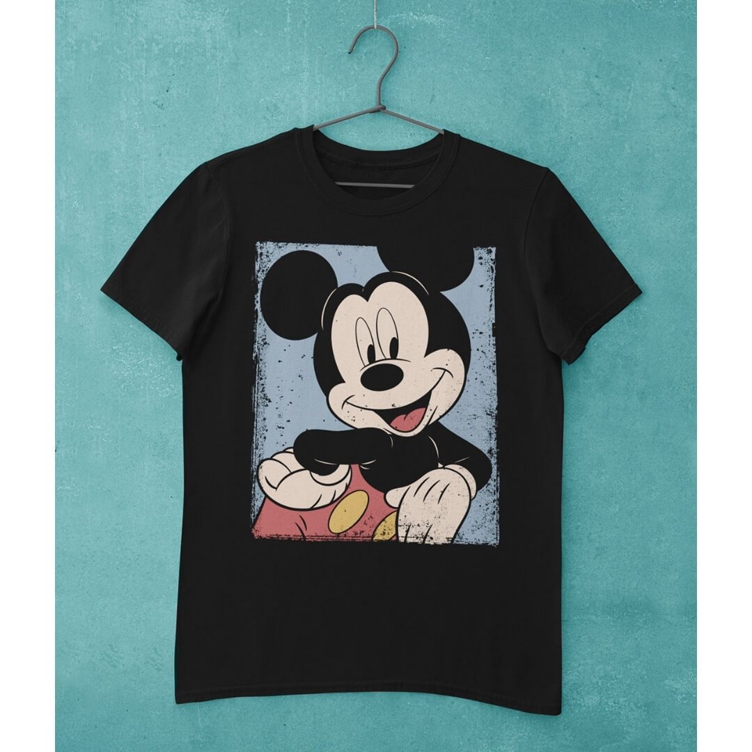 Disney Grunge Mickey T-Shirt -Celfie Design - India - www.superherotoystore.com