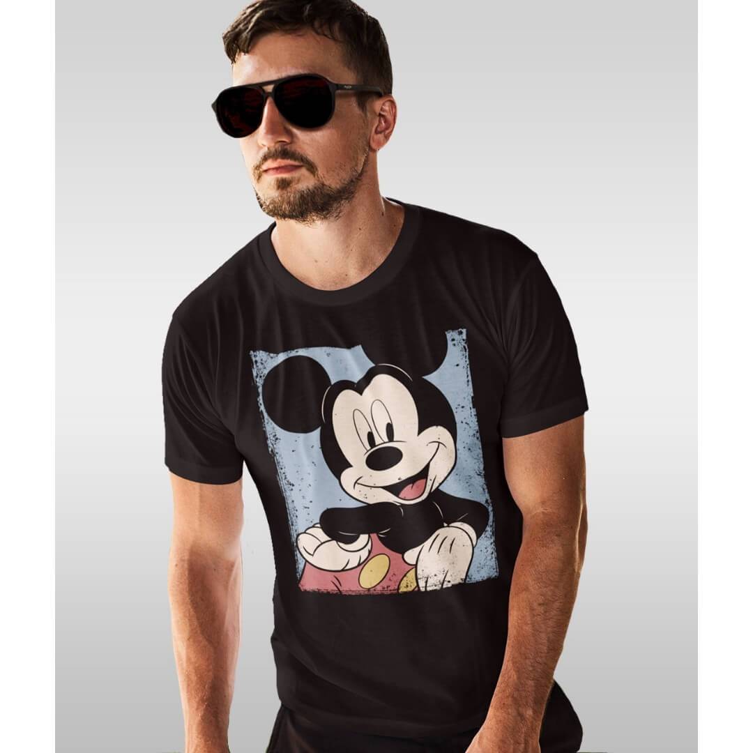 Disney Grunge Mickey T-Shirt -Celfie Design - India - www.superherotoystore.com
