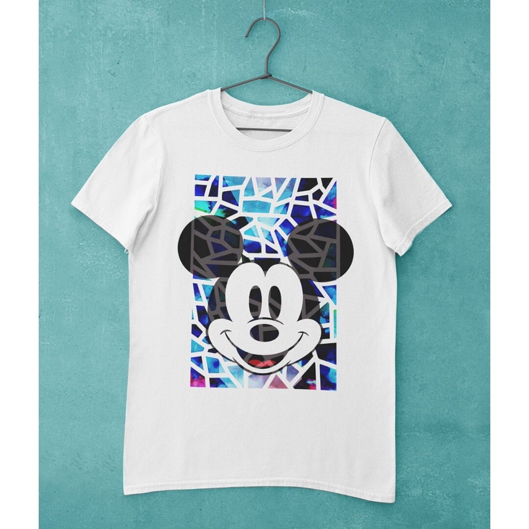 Disney Mickey Mosaic T-Shirt -Celfie Design - India - www.superherotoystore.com