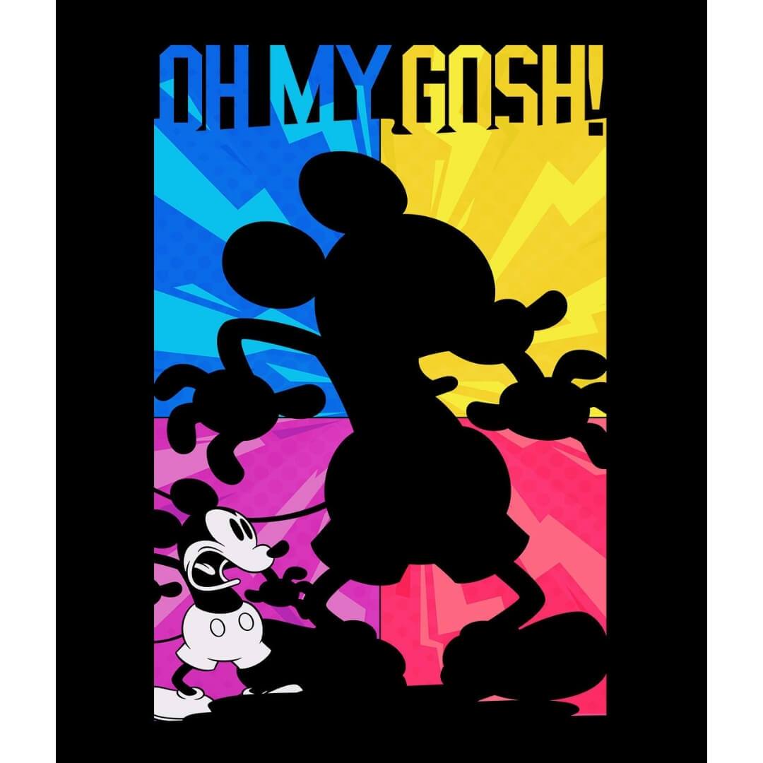 Disney Oh My Gosh Mickey T-Shirt -Celfie Design - India - www.superherotoystore.com
