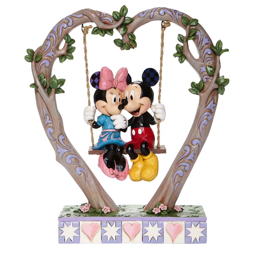 Disney Mickey & Minnie on Swing Figure by Enesco -Enesco - India - www.superherotoystore.com