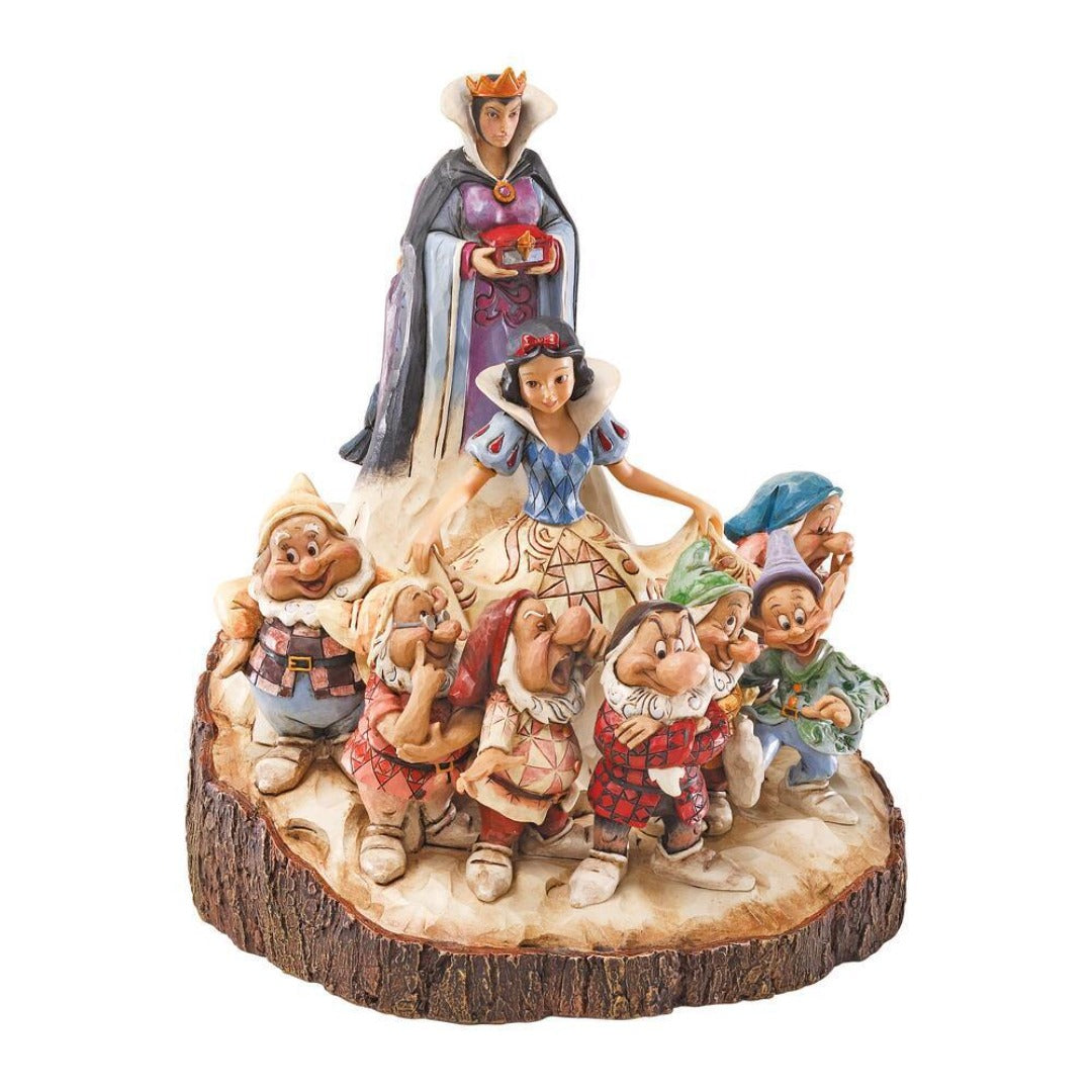Disney Traditions Wood Carved Snow White Figure by Enesco -Enesco - India - www.superherotoystore.com