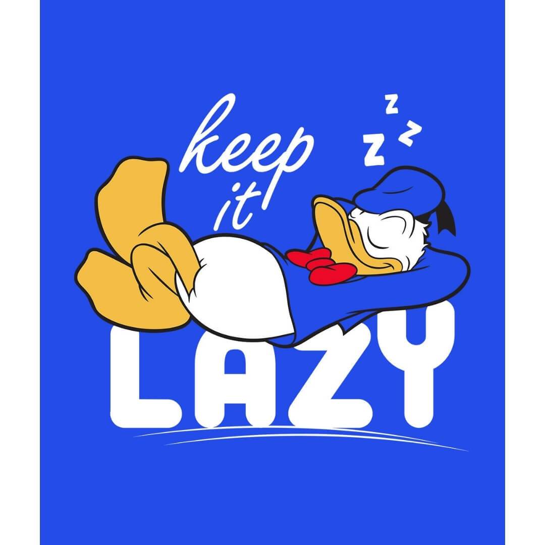 Disney Donald Keeping It Lazy T-Shirt -Celfie Design - India - www.superherotoystore.com